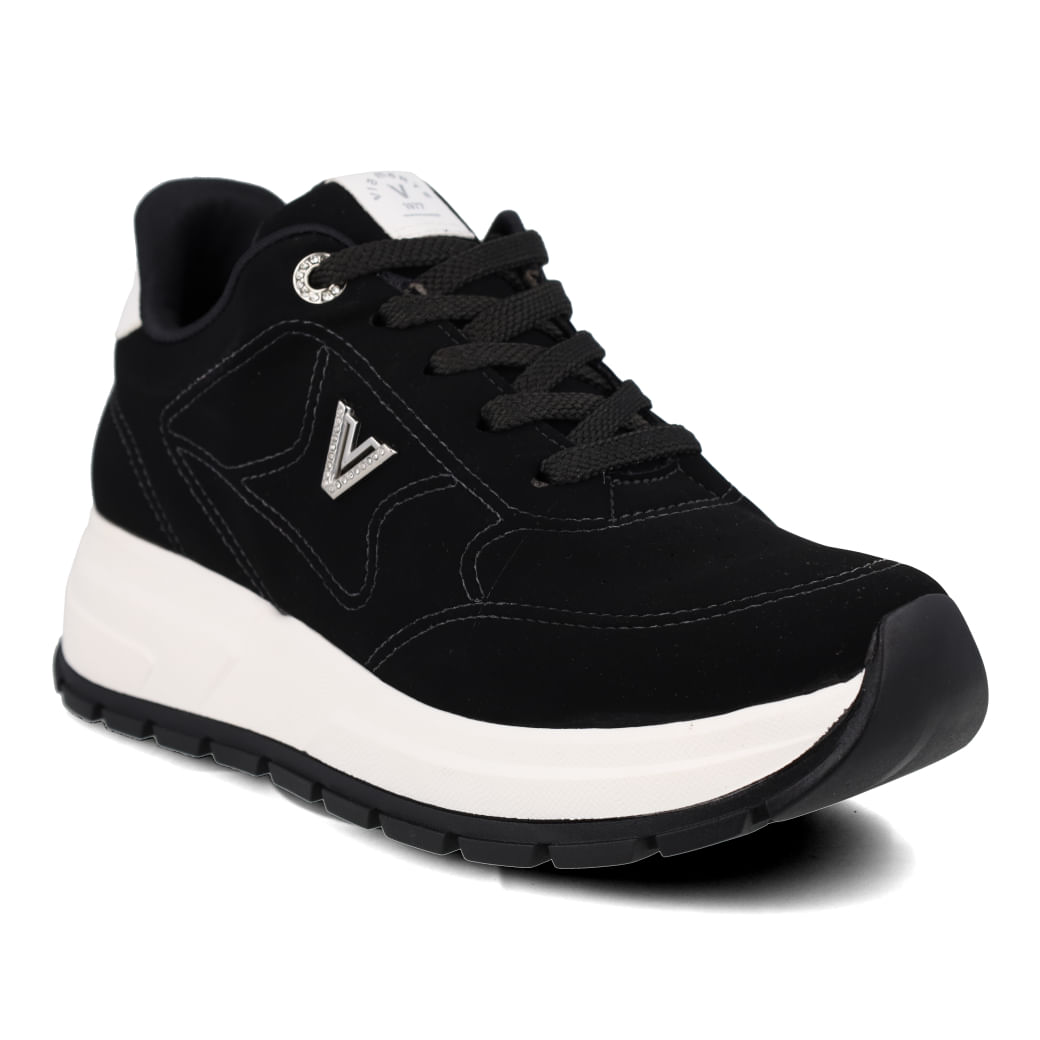 Via Marte Tenis Casual 242-013-09 Preto-Milk Sint_5__19